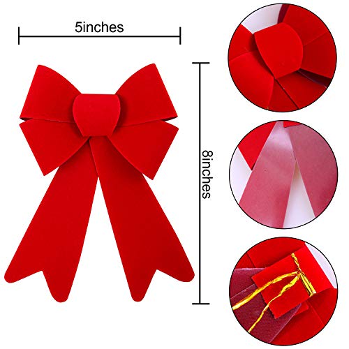 1 Aneco+Christmas+Wreaths+Outdoor+Decorations