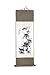 Abacus Chinese Silk Scroll / Picture Scroll / Wall Scroll - Bamboo Forest Through the Mist 30X100cm (S032 US)
