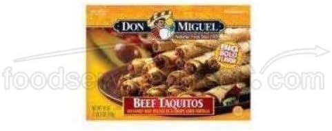 Don Miguel Egg and Sausage Mini Monster Taquito -- 24 per case.