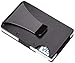 TougherGun Aluminum Slim Minimalist Front Pocket Wallet Credit Card Case Holder RFID Blocking (aluminum black)