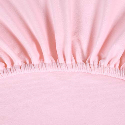 image for TILLYOU Luxury Microfleece Crib Sheet Warm, Ultra Soft Plush Toddler B
