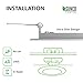 Sunco 8 Pack 6 Inch Ultra Thin LED Recessed Ceiling Lights, Slim Canless with Junction Box, 850 LM, 3000K Warm White, Dimmable, 14W=100W, Wafer Thin, 50000 Lifetime Hours ETL.