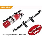 The Bracketeer Car Fire Extinguisher Bracket | Universal Design Fits Most Vehicles