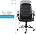 ORVEAY Office Ergonomic Office Chair Executive Bonded Leather Computer Chair, Black