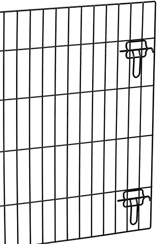 5 AmazonBasics+Double+Door+Folding+Metal+Crate