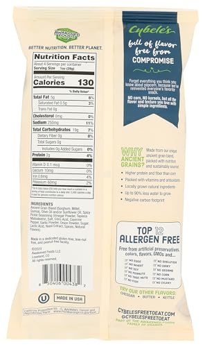 CYBELES FREE TO EAT ANCIENT GRAIN SPICY PICKLE POPS, 4 OZ