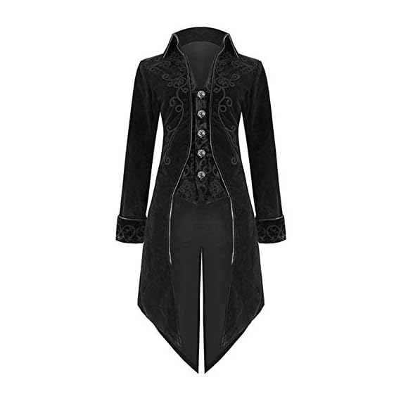 MAGE-MALE-Mens-Luxurious-Suit-Jacket-Blazer-Slim-Fit-Tuxedo-European-Court-Gothic-Evening-Gown-Prom-Jacket
