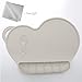Silicone Baby Placemat - Food Grade Silicone Reusable Travel Placemat for Kids Tiny Diner Portable Roll Up Non Slip Washable Restaurant Food Mat for Child Toddler Infant