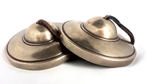 Tingsha Tibetan Bell (Chimes) Professional Healers Deluxe in Silk Case