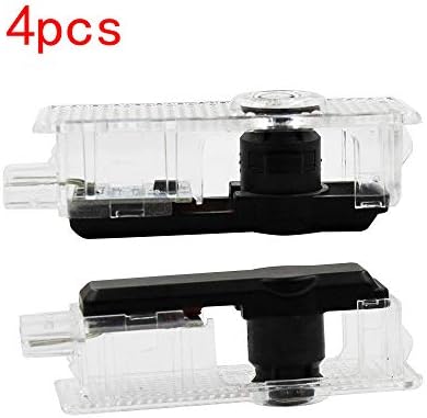Turspit 4pcs Car Door Courtesy LED Projector Ghost Shadow Light for BMW Logo Welcome Lights