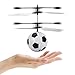 GreaSmart Flying Soccer Ball, LED RC Flying Ball Toy Drone Hand Control Infrared Induction Helicopter Ball Built-in Shining LED Lighting for Kids Boys Girls Teen (Flying Soccer)