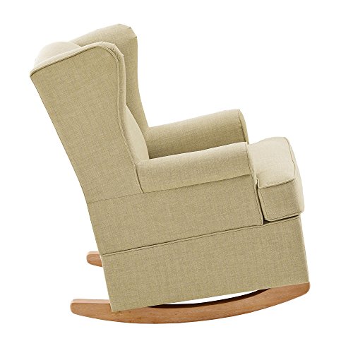 Baby Relax Wainwright Wingback Convertible Rocker, Beige - Thumbnail 7
