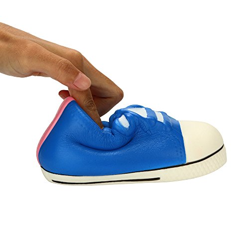 Squishies Jumbo,ZOMUSAR Cute Shoes Scented Squishy Charm Slow Rising Stress Reliever Toy (as Show)