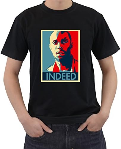 The Wire Omar Indeed T-Shirt Short Sleeve Black Size 2XL