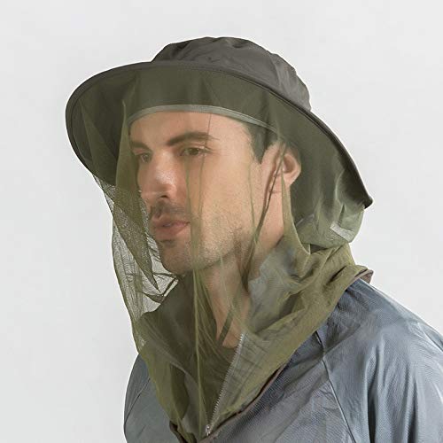 HunterBee Head Netting net hat Beekeeping Beekeeper Veil hat bee hat Sun Fishing Cap