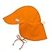 i play. Baby Flap Sun Protection Swim Hat, Orange, 9-18 Months