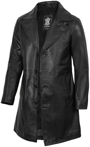 Oxdire Mortal Kombat X Jason Distressed Leather Brown Genuine