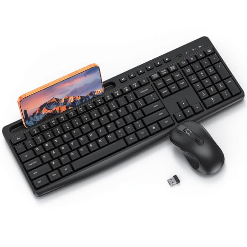 OMOTON Wireless Keyboard and Mouse Combo
