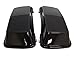 6x9 Saddlebag Speaker Lids Gloss Vivid Black for 1993-2013 Harley-Davidson Touring Models Road Glide Street Glide Electra Ultra Classic