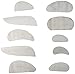 COMIART Clay Sculpture Pottery Molding Ceramics Sharp Steel Cutter Tools Scraper Crafts Pack of 10