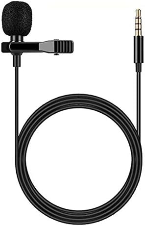 Smartey Mini Lavalier Microphone - 510G Portable Mobile Computer SLR Camera Microphone Lapel Type Mini Microphone Capacitor Recording Microphone