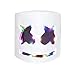 DJ Mask, Music Festival Helmets, Full Head Masks Halloween Party Props Costume Masks White (LED Light up)