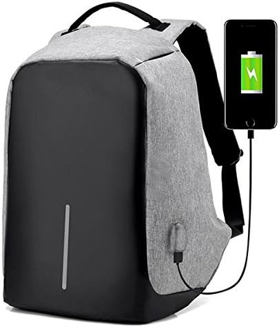 Wxyz Anti-theft Travel Backpack Business Laptop Book School Bag with USB Charging Port for College Student Work Men & Women