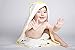 Premium Hooded Baby Towels with Free Washcloth and Ebook | Super Soft, Large and Absorbent | Suitable for Kids, Boys and Girls, Newborn and Infant | Derived from 100% Bamboo | Hands-Free Design