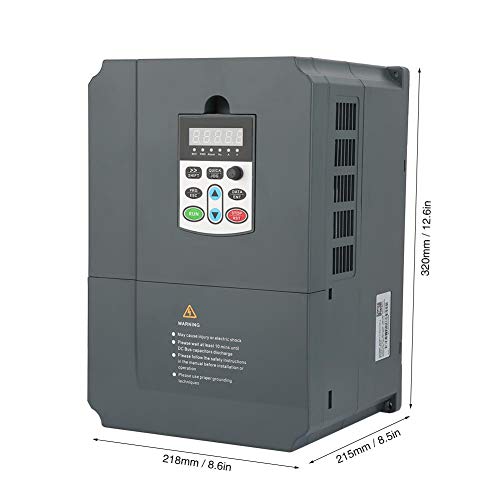Frequency Converter, Variable Frequency Converter 15Kw 3HP Overloaded Vector Motor Drive VFD 3Phase 380V