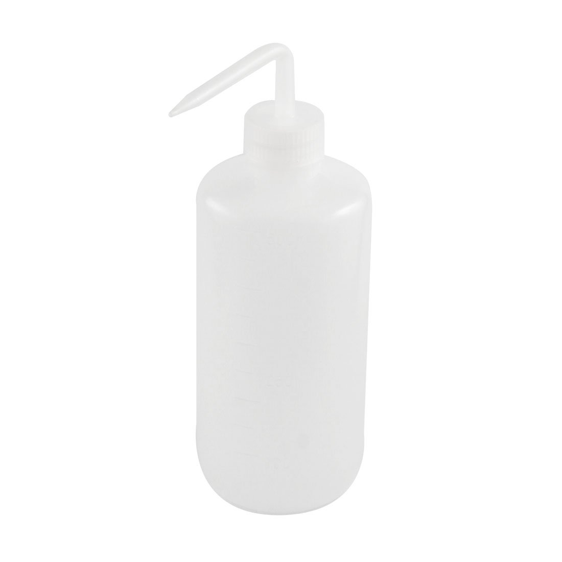 uxcell Bent Tip 500mL Capacity Shampoo Cylinder Polypropylene Squeeze