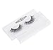 1 Pair 3D Real Mink Fur Fake Eyelashes Messy Cross Thick Mink Fur Hand-made False Lashes