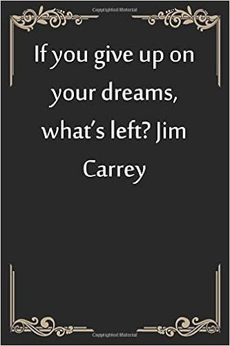 Amazon Co Jp If You Give Up On Your Dreams What S Left Jim Carrey Coworker Office Notebook For Women Men Girl Boy Friend Wide Ruled Lined Journal 6x9 Inch Family Gift Idea Mom Dad Or