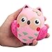 WATINC Random 12 pcs Include(11pcs 4-7cm and 1pcs 13cm) Squishy Cream Scented Slow Rising squishies Charms, Kawaii Toy, Stress Relief Toy Jumbo Medium Mini Soft Food squishies, Phone Straps.