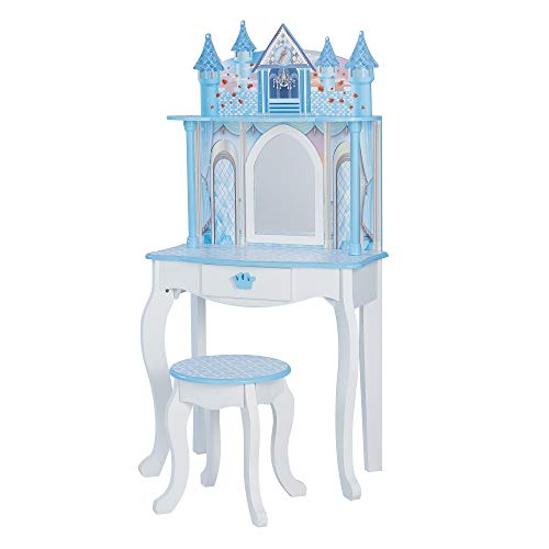 kids vanity table and chair