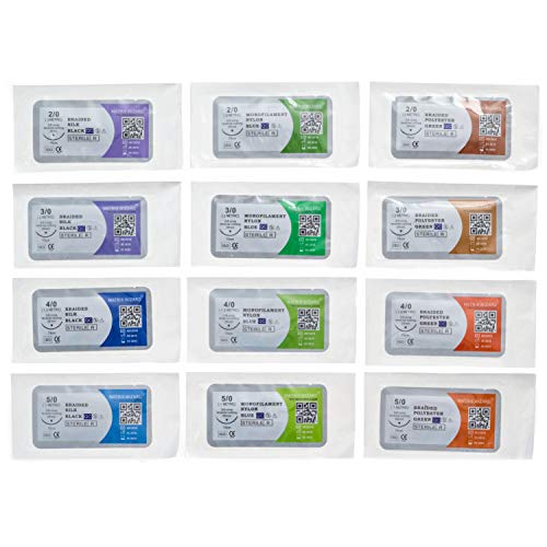 4 Sutures+Thread+Needle+Training+Instruments