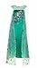 HBB Girl Snow Princess Elsa Dress Costume with Long Glittering Flower Cape, SZ 5/6 Green …