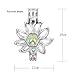 Vie Jeune 10pcs Sunflower Pearl Cage Bright Silver Beads Cage Locket Pendant Jewelry Making-For Oyster Pearls, Essential Oil Diffuser, Fun Gifts (Sunflower)