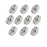 SaferCCTV Sprocket Cover Bar Nuts for Stihl 028 029 030 031 032 034 036 MS240 MS260 MS251 MS271 MS280 MS290 MS310 MS340 MS360 MS380 MS381 Chainsaw Replace Part# 0000 955 0801, 10Pcs