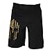 WarriorXGear Spartan Performance Cross-Training Shorts (Black/CAMO, 32)