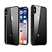 iPhone X Case, iPhone 10 Case New Ultra Slim Anti Scratch Resistant Shockproof Drop Protection Back-Transparent Premium Bumper Style Hybrid Clear Case for Apple iPhone X 2017 (Black Edge)