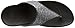 Fitflop Women's Lulu Superglitz Textile Sandal,Silver,7 M US