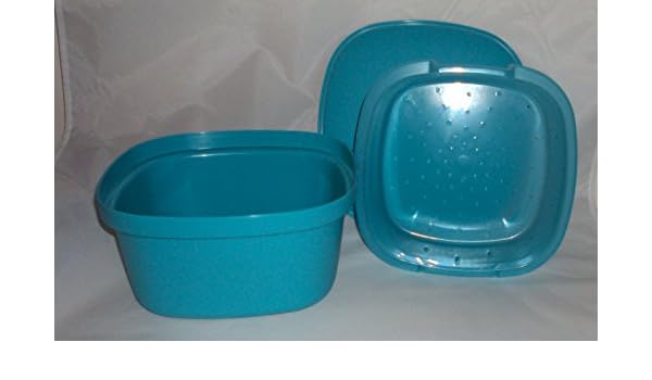 Tupperware Microondas Multi servidor vaporera cuadrado Veggie ...