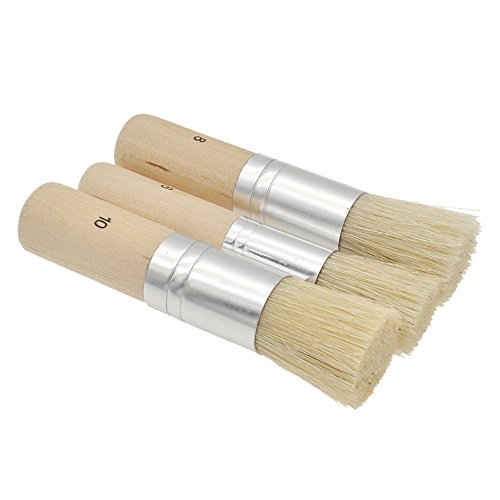 1 Stencil+Brushes+Natural+Bristle+Crafts