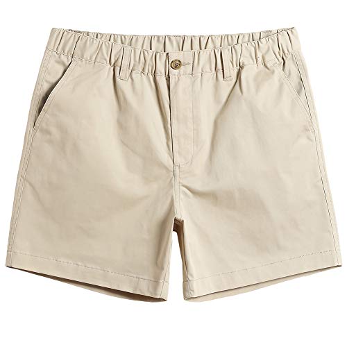 MaaMgic Men’s Classicfit 5.5″ Stretch Cotton Casual Shorts with