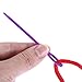 Blulu 200 Pieces Plastic Sewing Needles Safety Lacing Needles for Kids Crochet Darning Sewing Handmade Crafts, 2 Sizes, Assorted Colors (2.8 Inches and 3.5 Inches Length)