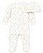 Little Me Baby Girls And Hat Footie, Ivory Rose, 9 Months US