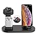 UPWADE Charging Stand for Apple Watch Charger Stand iPhone AirPods, Dock Station for AirPods Stand Charging Docks Holder, Support for Apple Watch/AirPods/iPhone Xs/X Max/XR/X/8/8Plus/7/6S Plus