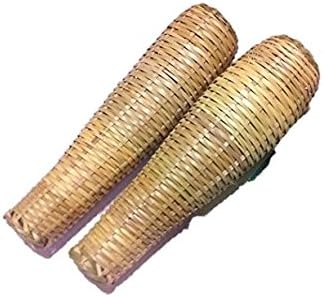 Amazon うなぎの釣り方 仕掛けを知りたくありませんか ウナギテボ うなぎてぼ 2本セット 竹製 ウナギカゴ テボ 完成仕掛け