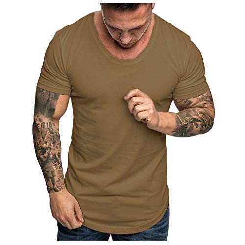 1 Rakkiss_Men+T+Shirt+Fitness+Blouse+Clothes