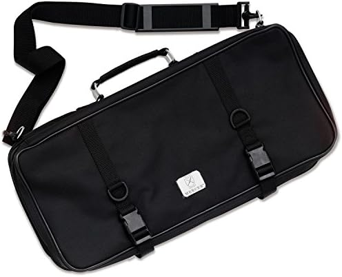 Mercer 3 Compartment Knife Bag - Black